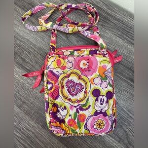 Disney Parks VERA BRADLEY Mini Hipster Crossbody in Bouncing Bouquet